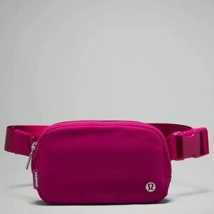 Lululemon “Rare” Everywhere Belt Bag in Wild Berry